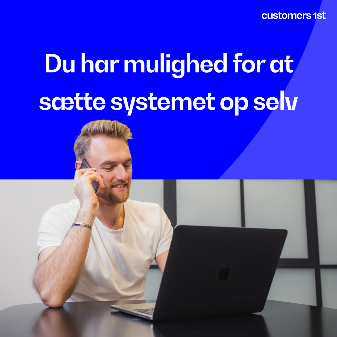 Man kan selv let opsætte systemet