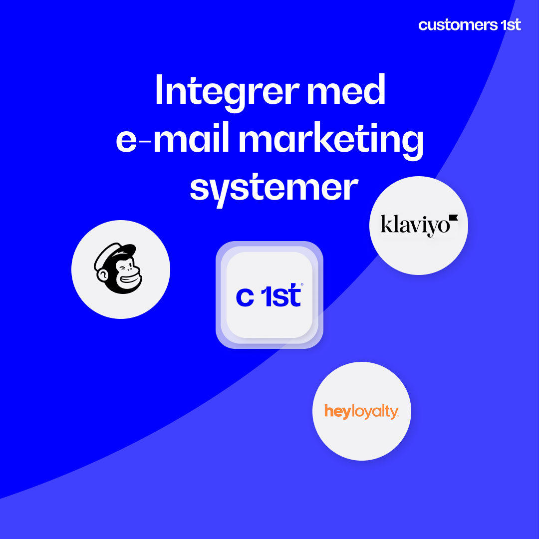 Systemet kan håndtere opskrivning til nyhedsbreve