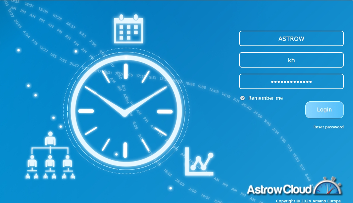 Systemet er tilgængeligt via en webbrowser uden behov for installation.