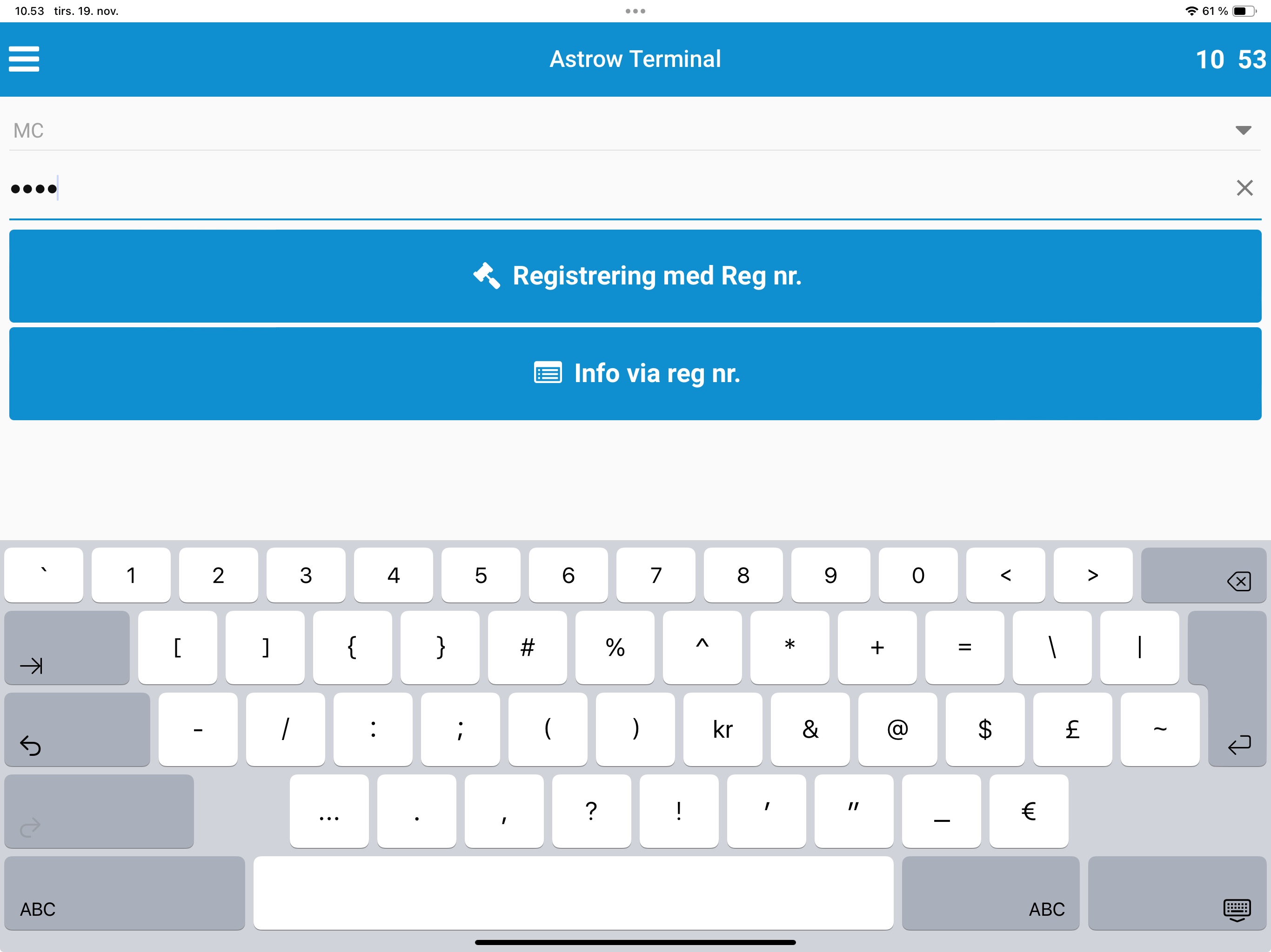 Systemet kan tilbyde medarbejderne at stemple ind og ud på en fælles enhed.