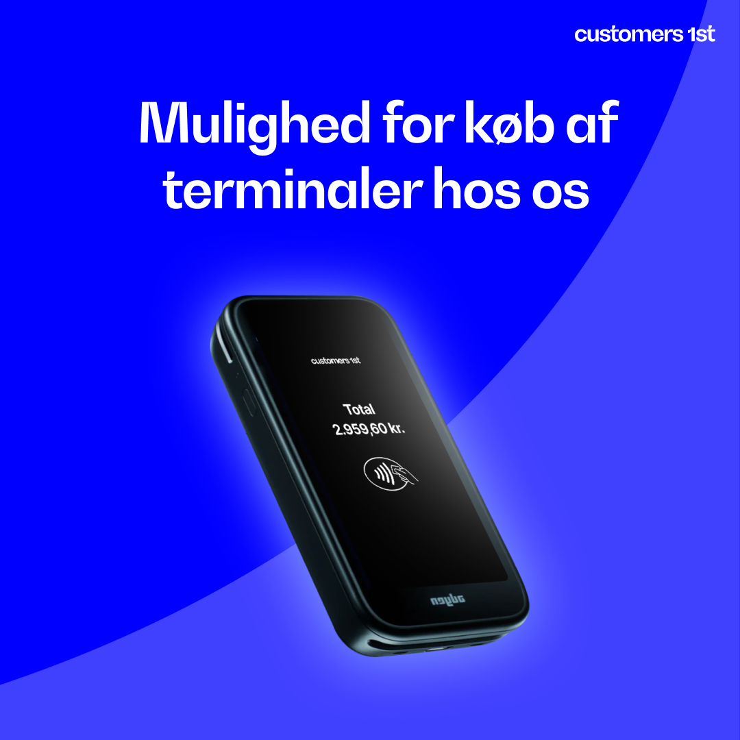 Leverandøren tilbyder mulighed for køb af terminaler