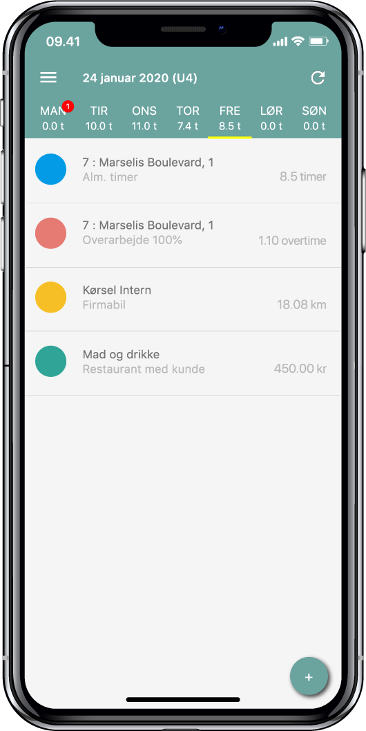 Systemet har en brugergrænseflade på dansk.