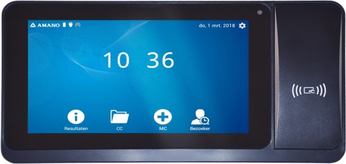 Systemet kan tilbyde medarbejderne at stemple ind og ud på en fælles enhed.