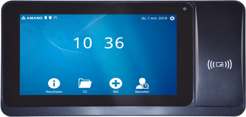 Systemet kan tilbyde medarbejderne at stemple ind med en chip på en terminal.