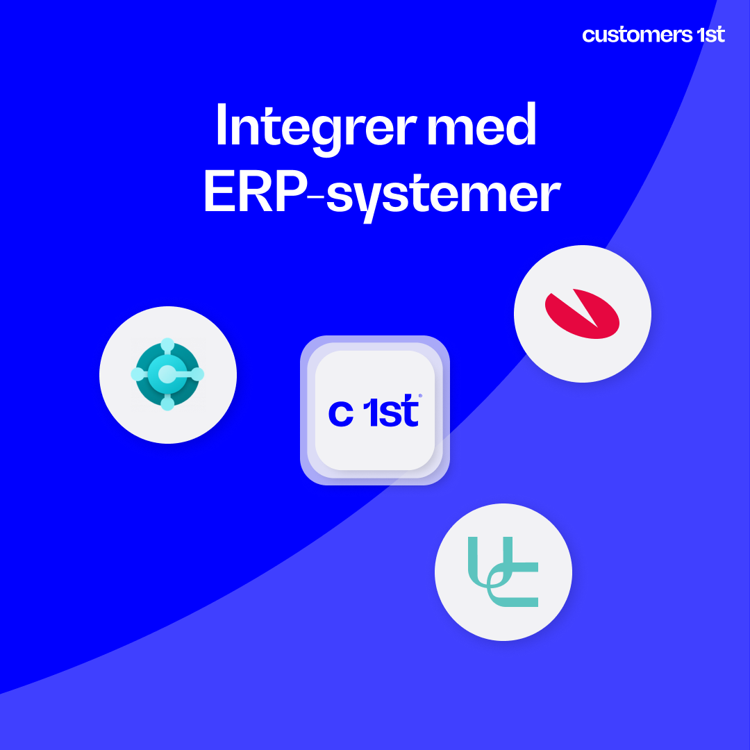 Systemet har integration til et ressourceplanlægningssystem