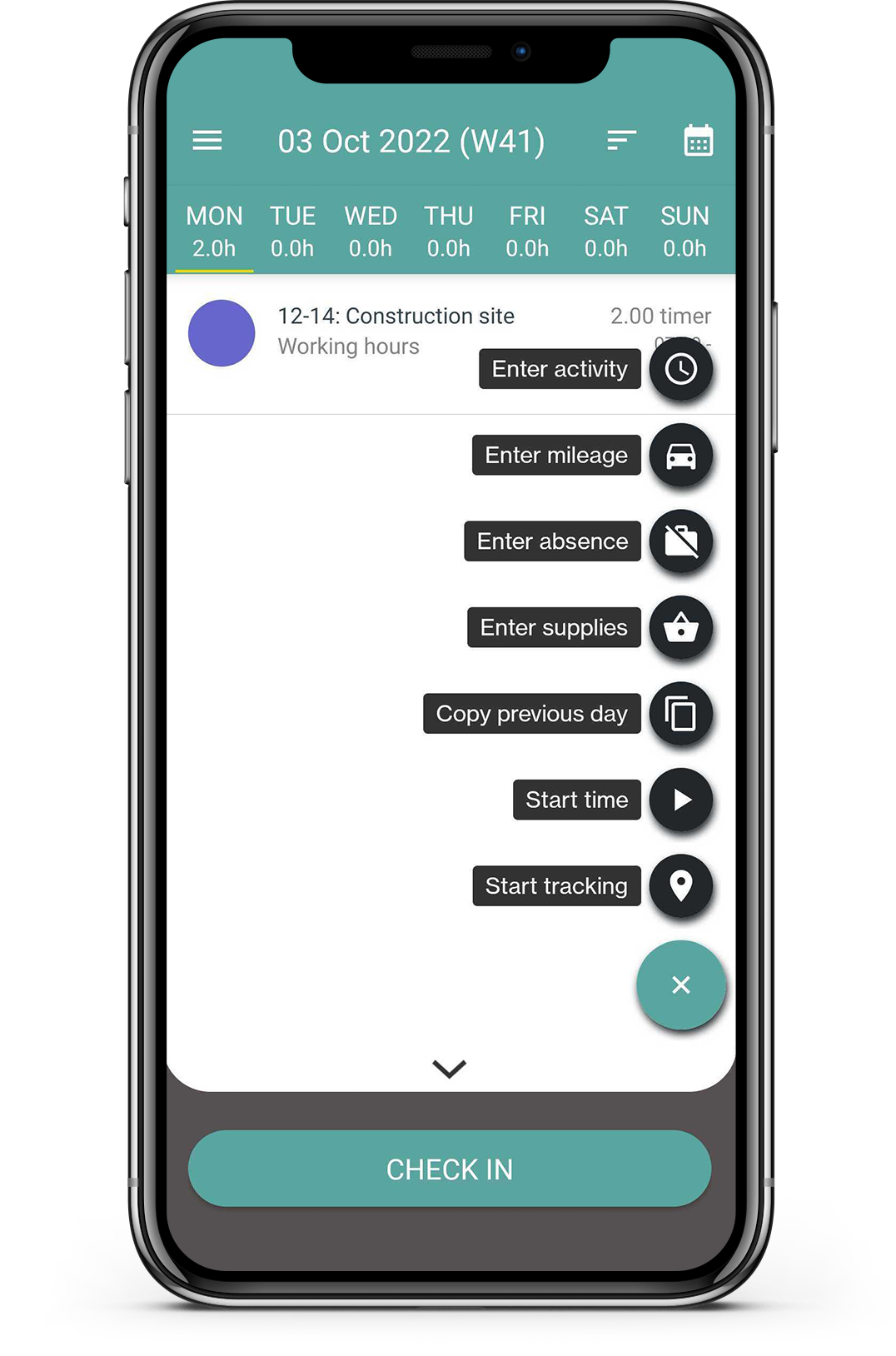 Systemet har en brugergrænseflade på engelsk.